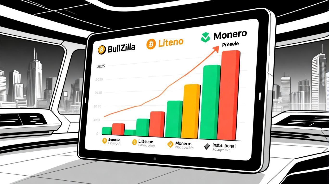 2025 年加密货币预售格局：BullZilla 为何能超越莱特币和门罗币