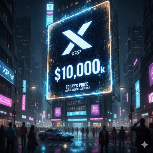 XRP 价格达到 1 万美元 分析师预计流动性将激增 800 万亿美元