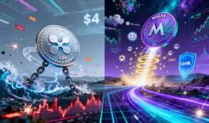 Ripple 多头努力将 XRP 推向 4 美元，但 MAGAX 第三阶段预售毫无阻力地反弹