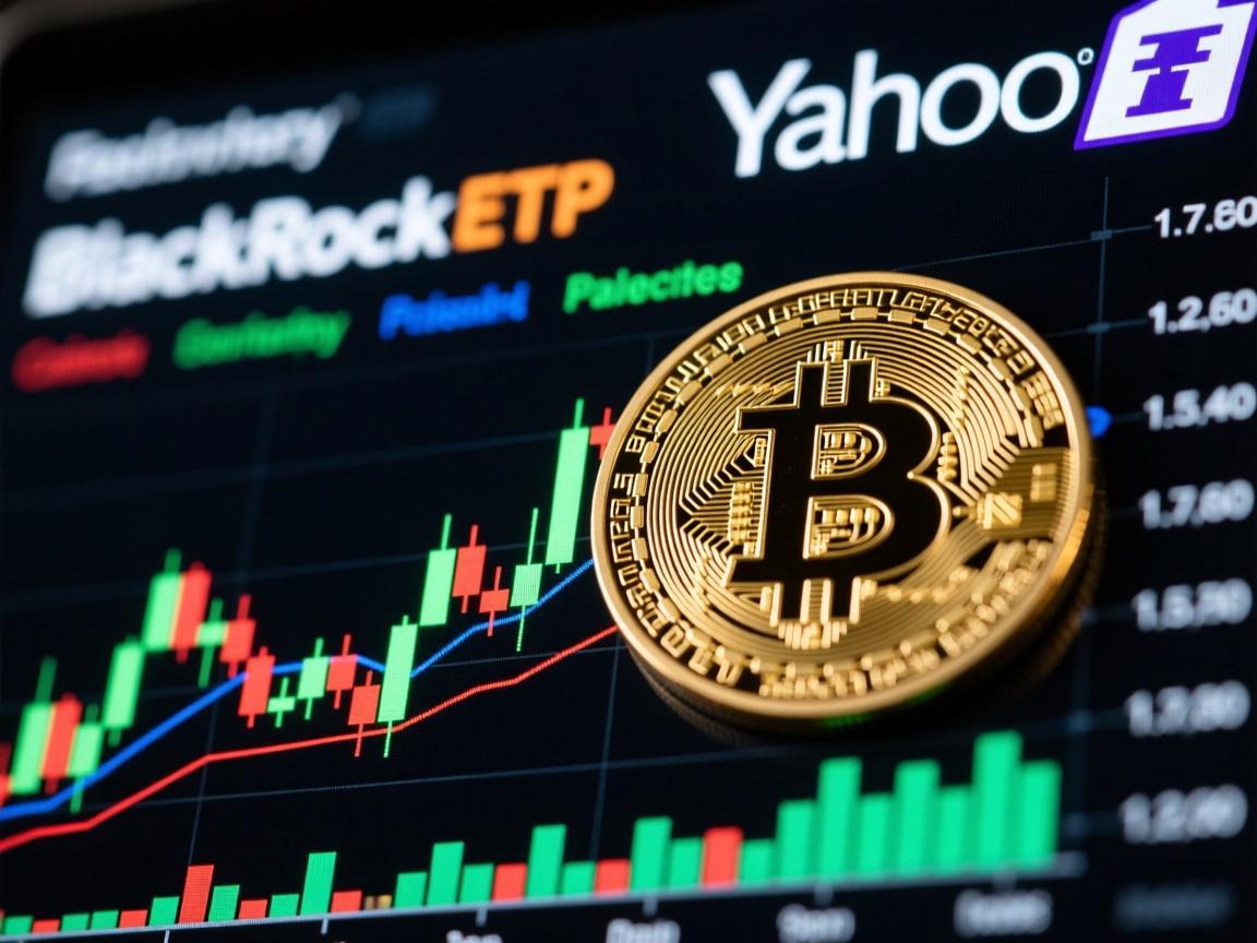BlackRock比特币ETF在雅虎财经的最新动态