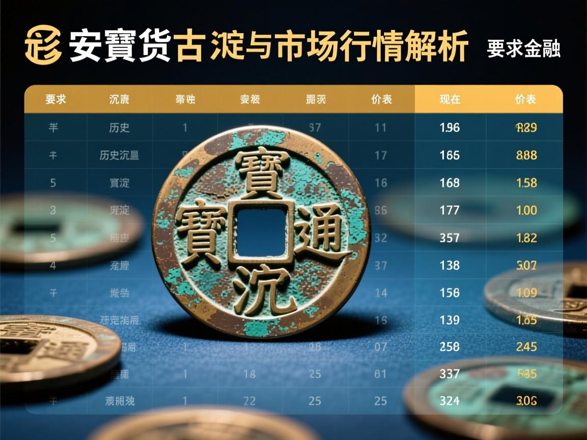氶安寳货古币现在价格表，历史沉淀与市场行情解析