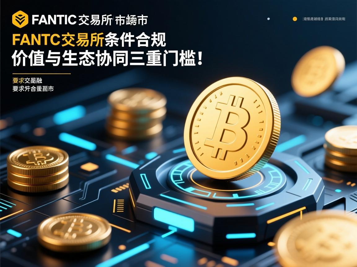 FANTC交易所上币条件，合规、价值与生态协同的三重门槛