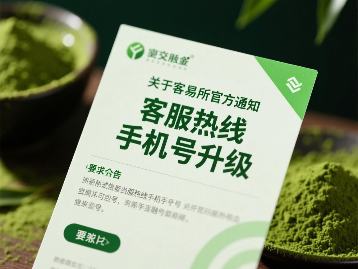 抹茶交易所官方通知，关于客服热线手机号升级的公告