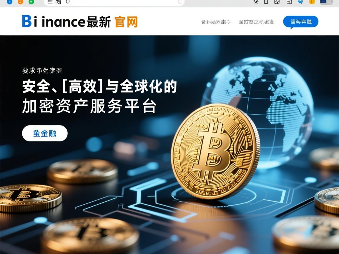 Binance最新官网，安全、高效与全球化的加密资产服务平台