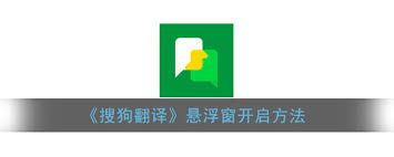 如何开启搜狗翻译辅助服务