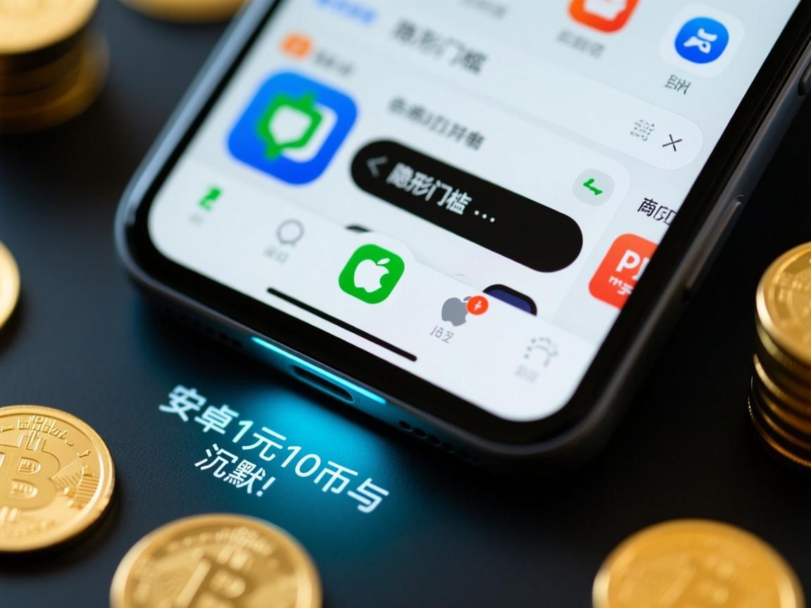 手机应用商店的隐形门槛，安卓1元10币与苹果的沉默