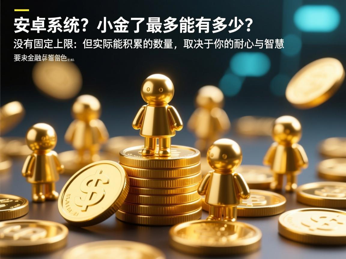 安卓系统里，小金人币最多能有多少 答案是，没有固定上限，但实际能积累的数量，取决于你的耐心与智慧