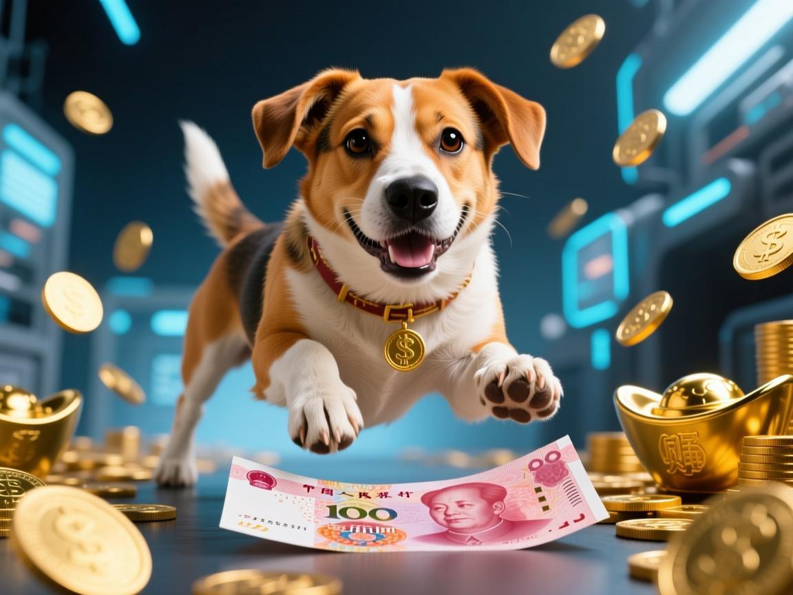 最有人民币的狗狗，它用四爪踏出了财富神话