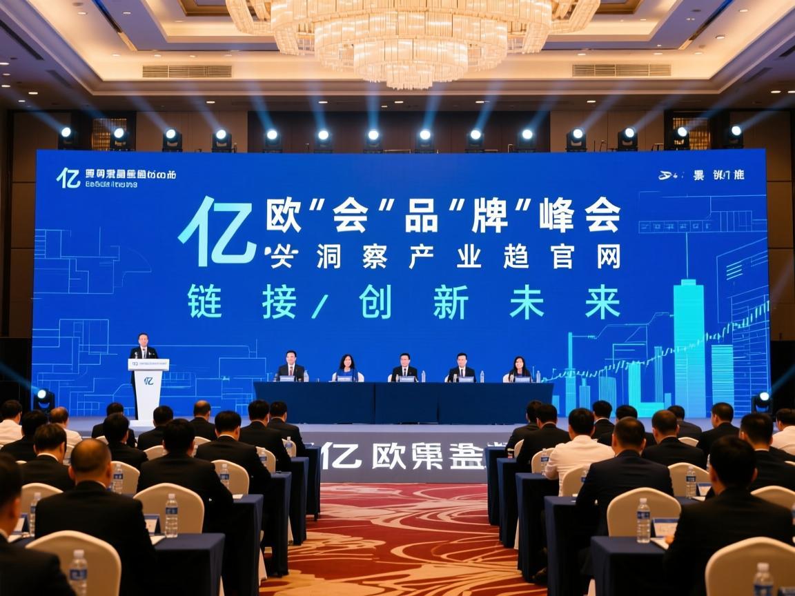 亿欧会议品牌峰会官网，洞察产业趋势，链接创新未来