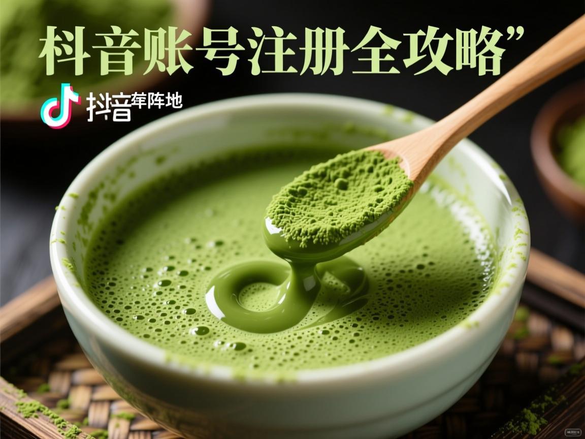 抹茶抖音账号注册全攻略，从零开始打造你的抹茶内容阵地