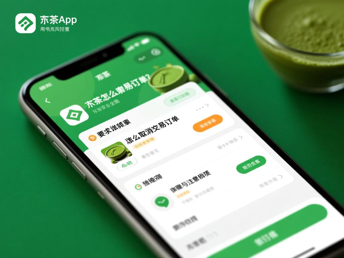抹茶App怎么取消交易订单 详细步骤与注意事项