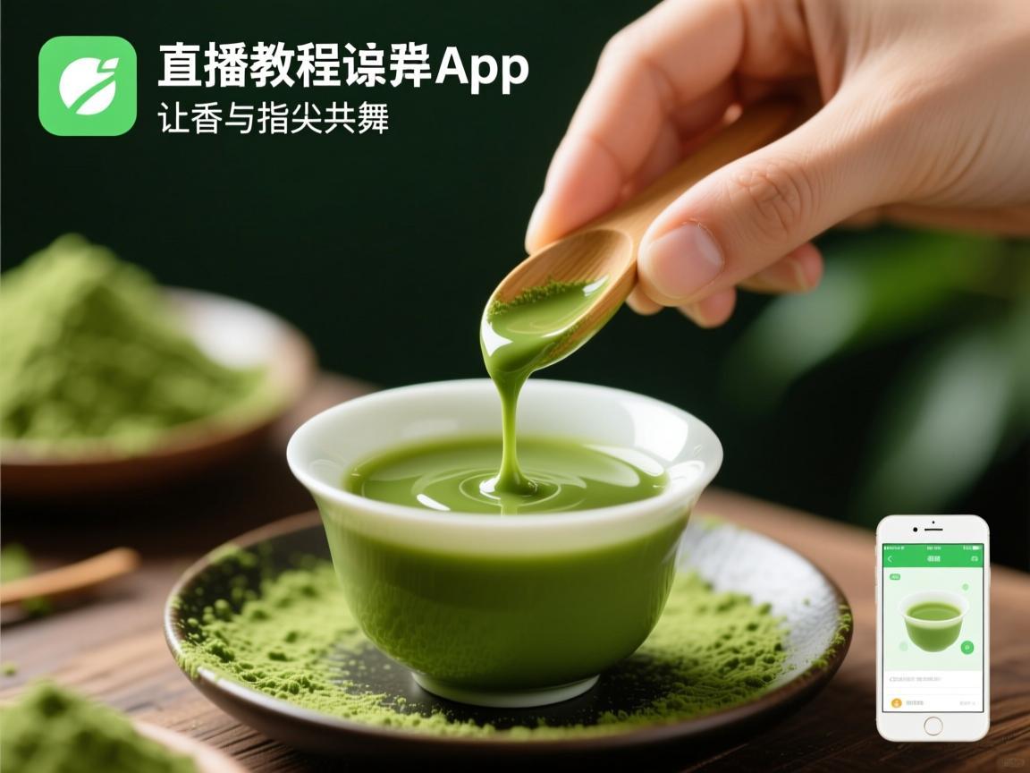 抹茶直播教程图片App，让茶香与指尖共舞