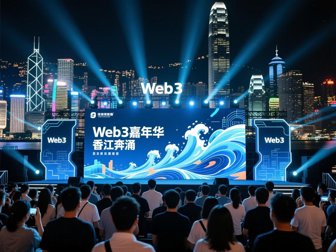 Web3香港嘉年华现场，当数字浪潮香江奔涌