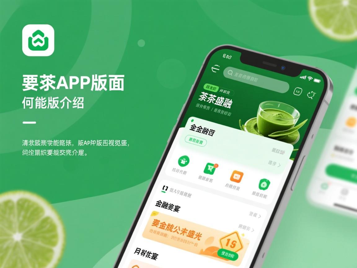 抹茶APP版面介绍，清新与功能交织的视觉盛宴