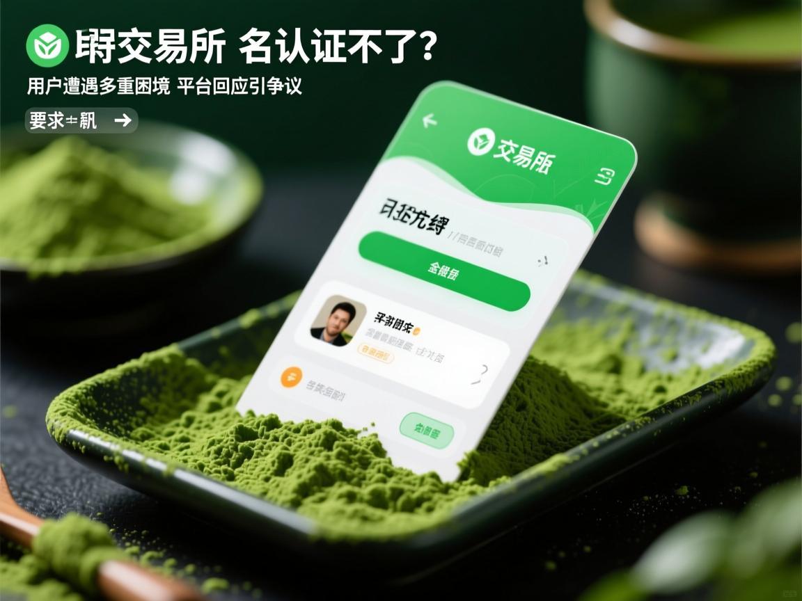 抹茶交易所实名认证不了 用户遭遇多重困境，平台回应引争议