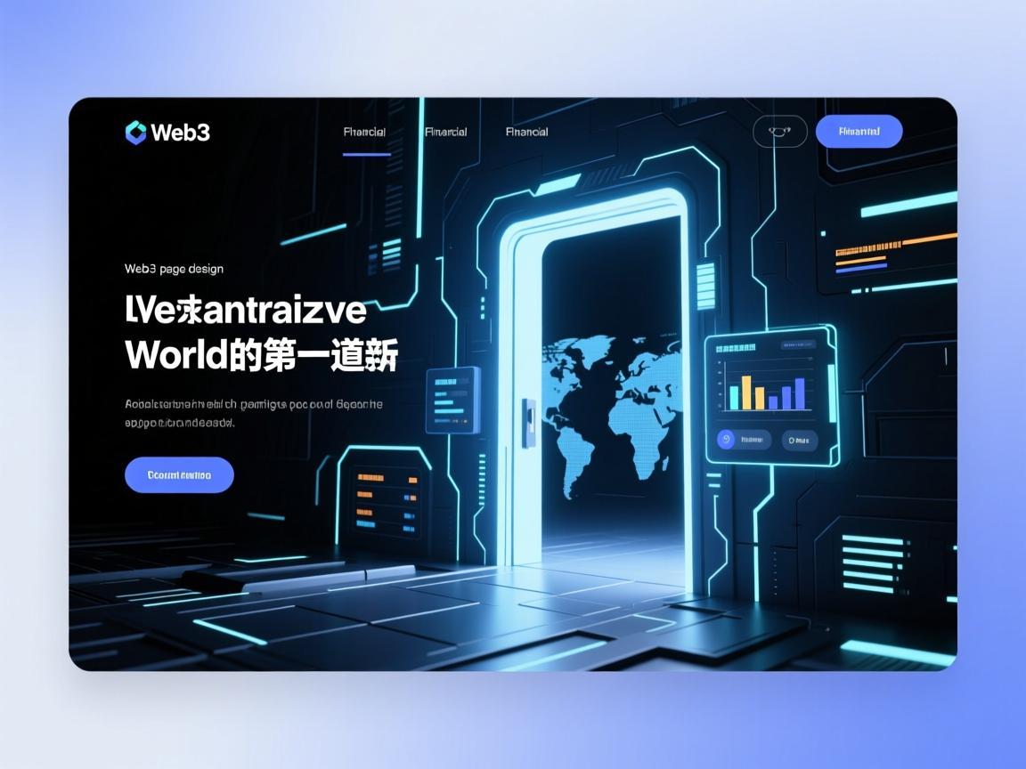 Web3页面设计，构建去中心化世界的第一道门