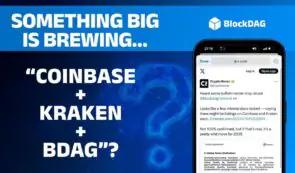 Crypto Rover 的爆料暗示 BlockDAG 在 Coinbase 和 Kraken 上线的时间比预期更近！