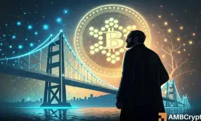 比特币能否拯救 Cardano 的 DeFi 计划 Hoskinson 对此充满信心……
