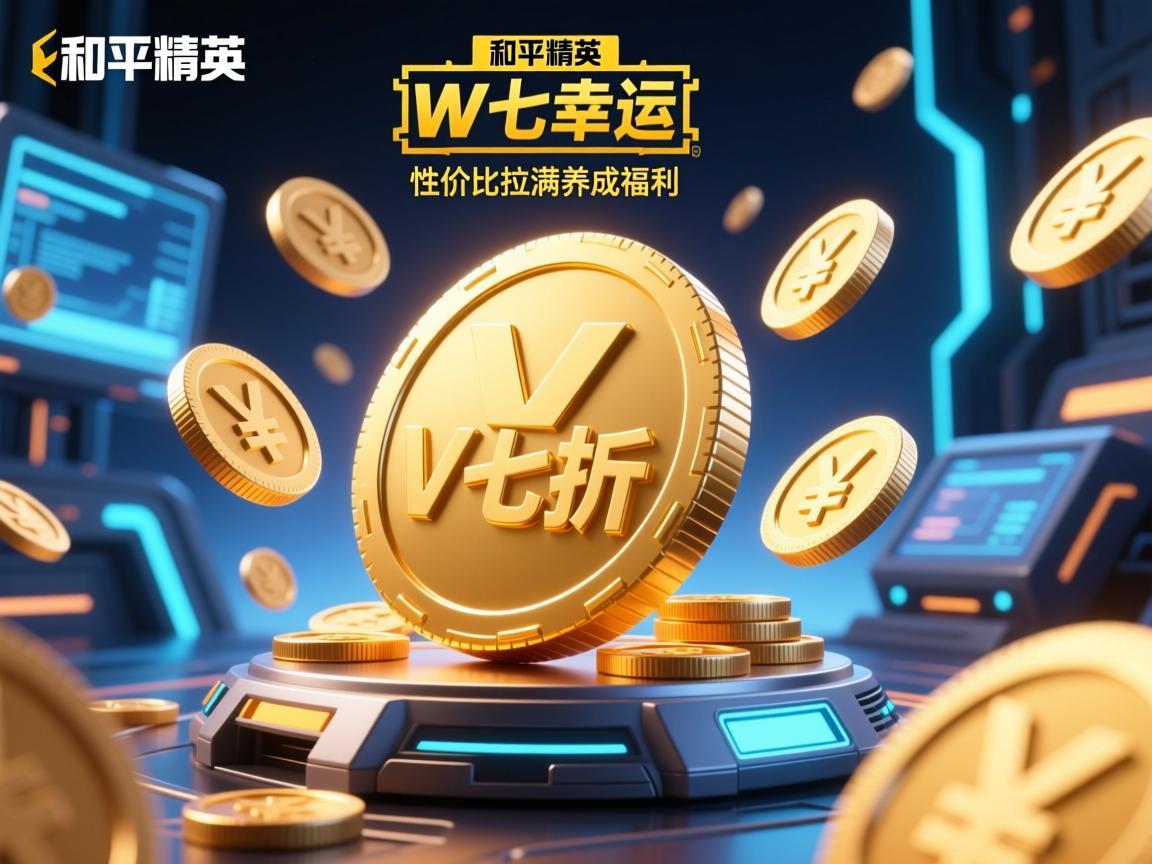 和平精英安V七折幸运币，性价比拉满的养成福利