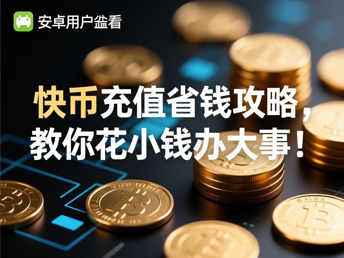 安卓用户必看，快币充值省钱攻略，教你花小钱办大事！