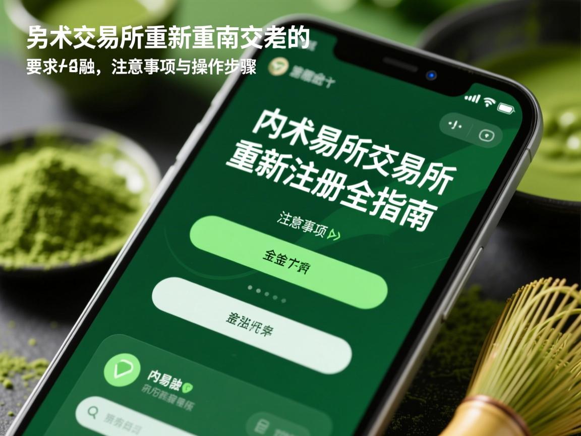 抹茶交易所重新注册全指南，注意事项与操作步骤