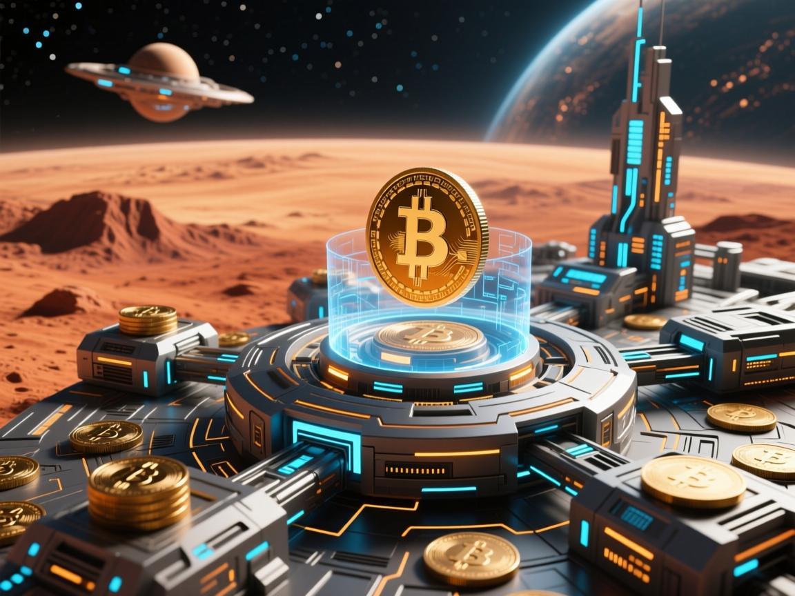火星数字资产交易所，星际时代的数字金融枢纽