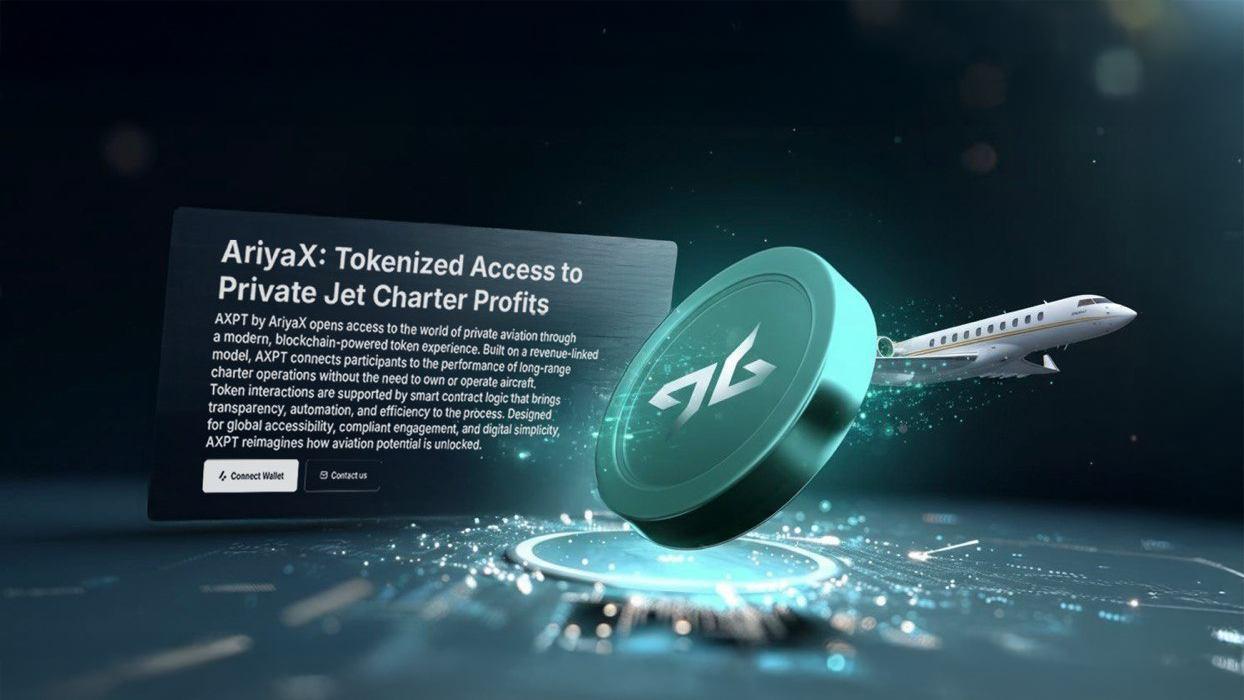私人航空企业AriyaX推出代币化航空框架AXPT