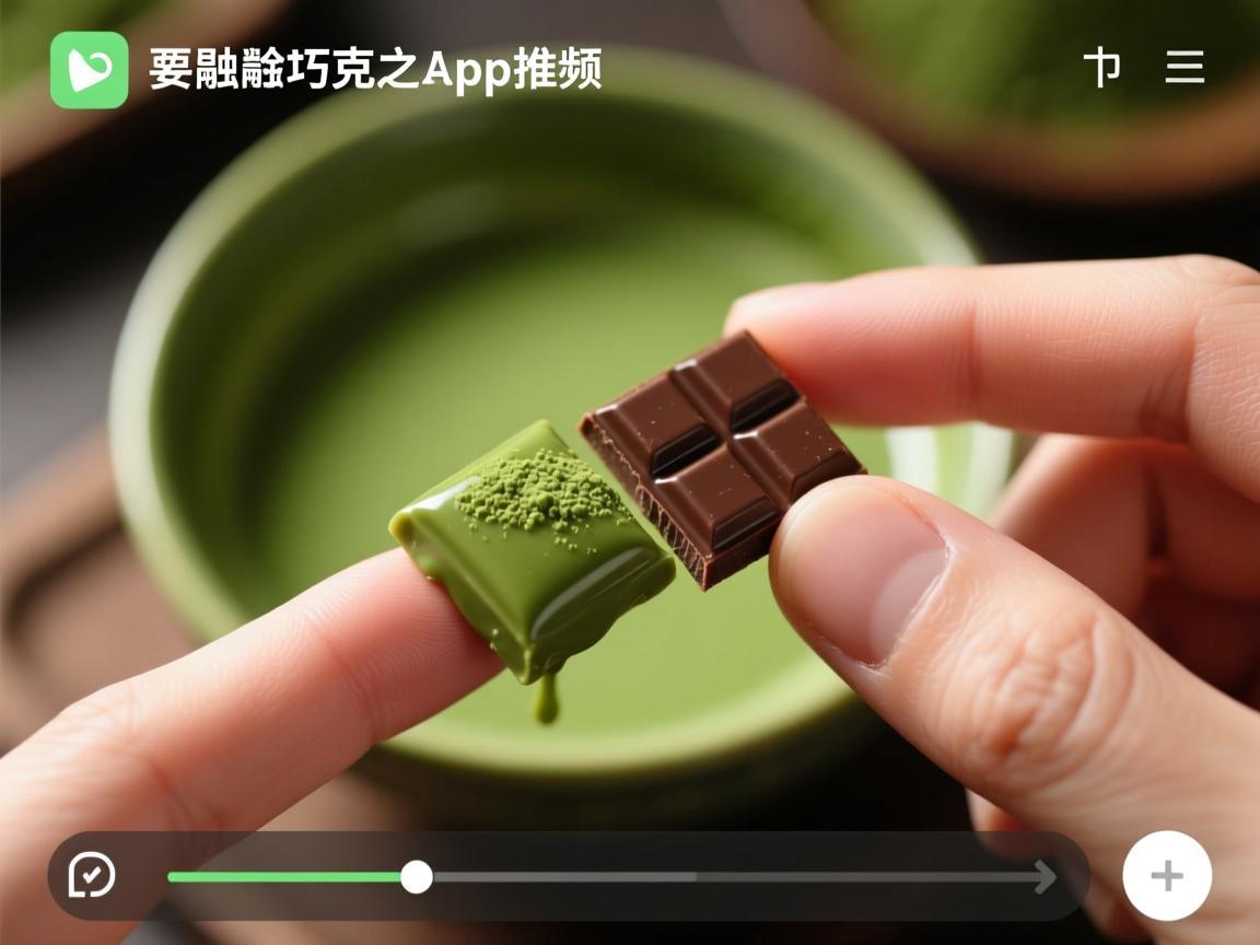 在指尖邂逅抹茶与巧克力的双重浪漫，看抹茶巧克力视频的app推荐