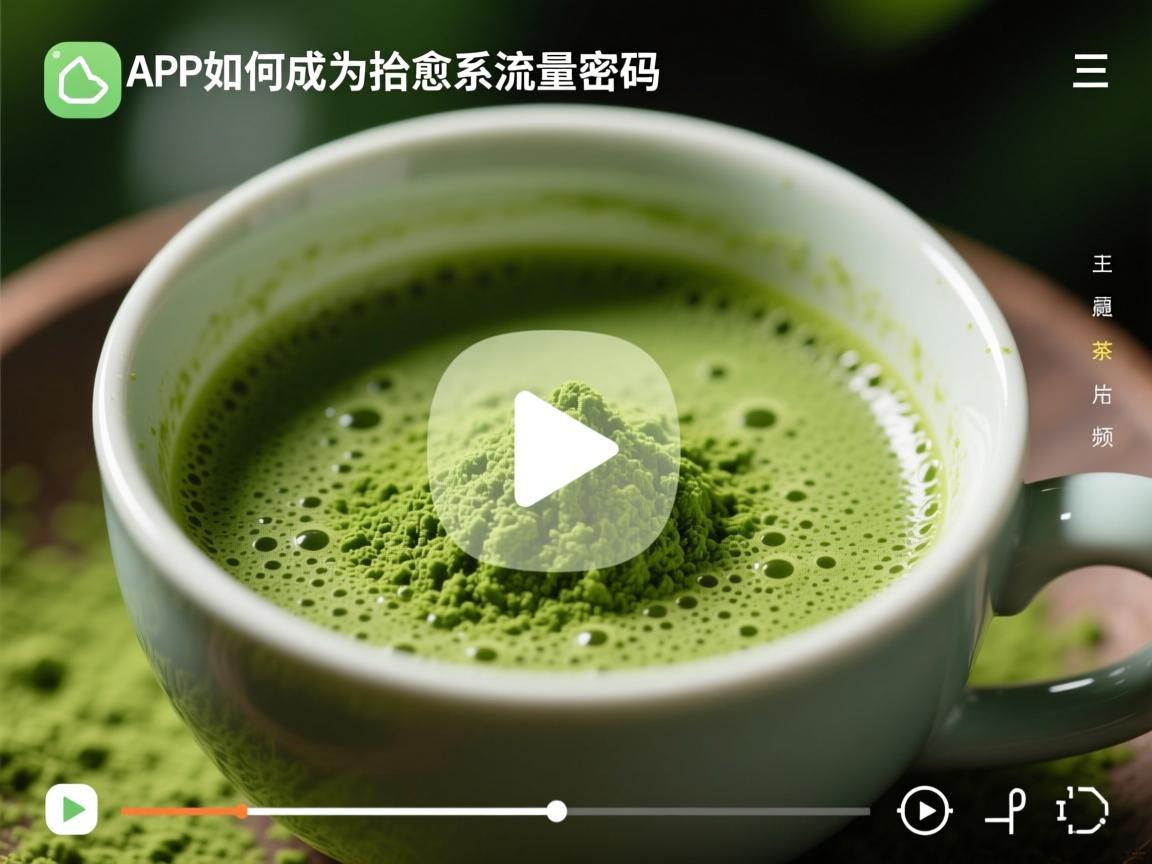 当抹茶遇见算法，播放抹茶视频的App如何成为治愈系流量密码