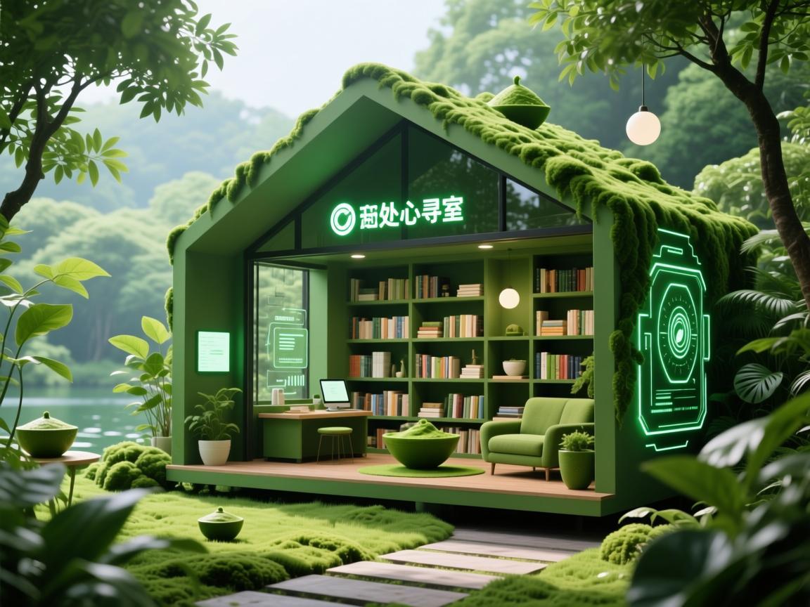 抹茶书屋，在数字时代，为心灵寻一处绿洲