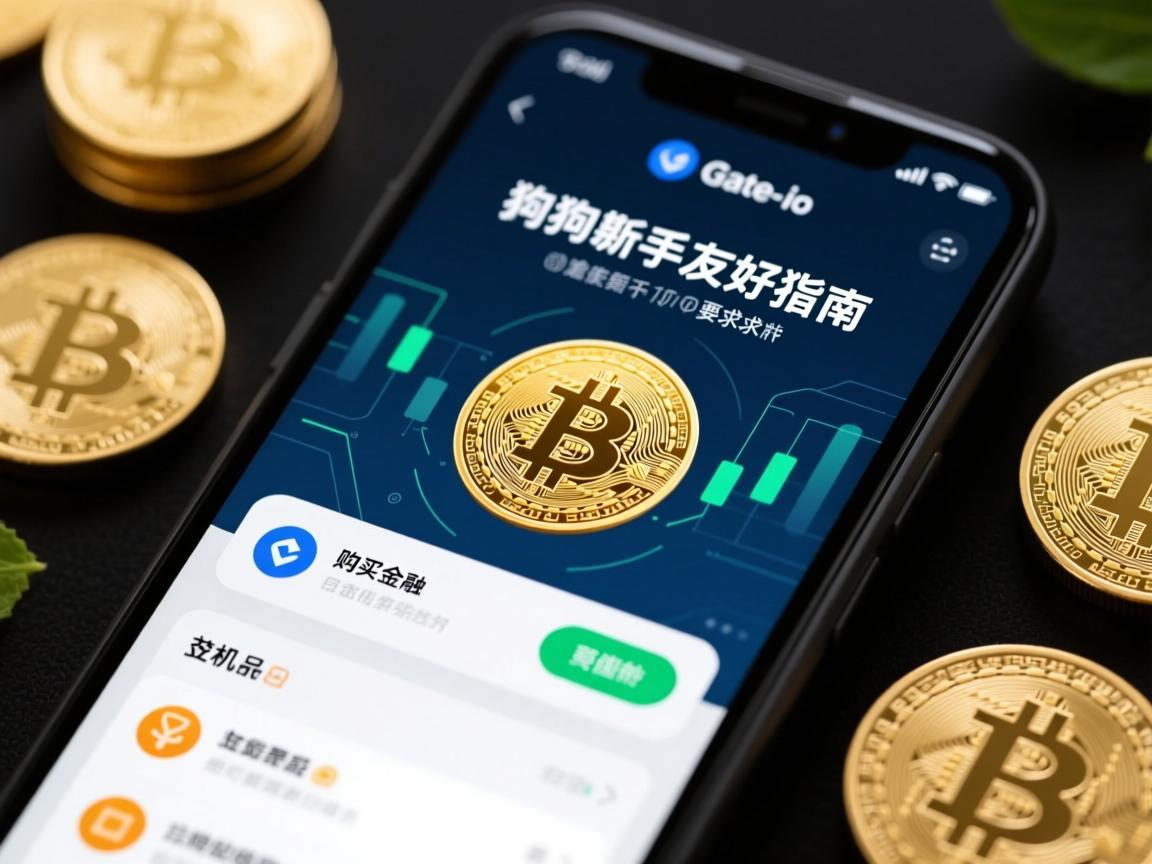 手机版Gate.io购买狗狗币，新手友好指南
