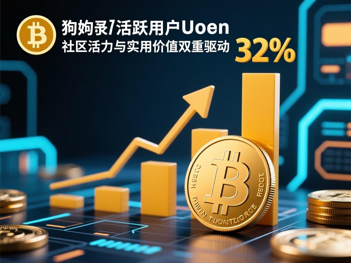 狗狗币活跃用户增长32%社区活力与实用价值双重驱动
