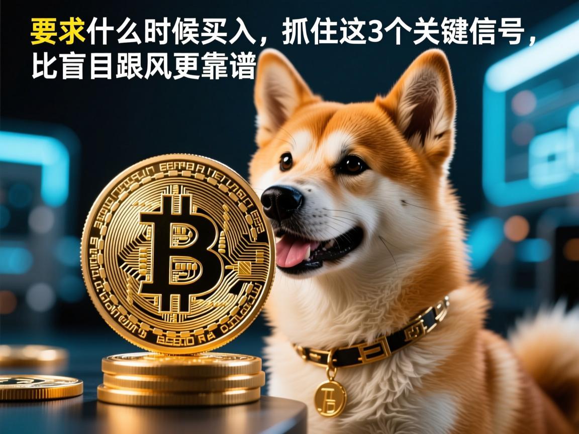 狗狗币什么时候买入 抓住这3个关键信号，比盲目跟风更靠谱