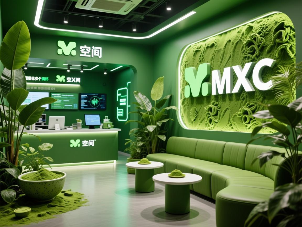 在MXC抹茶空间，与绿意撞个满怀