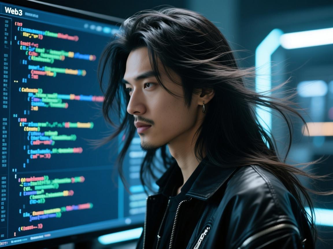 长发拂过代码，Web3世界的诗意叛逆者