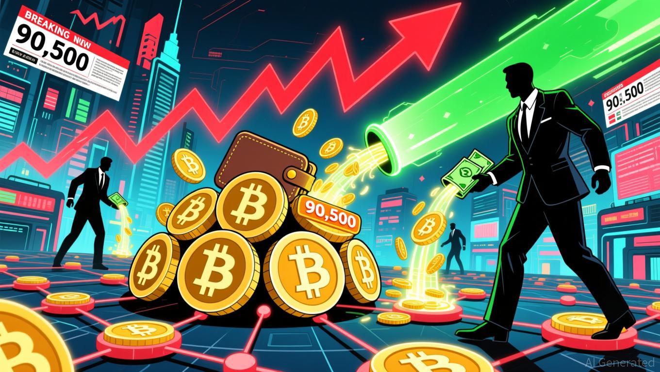 今日比特币新闻：比特币ETF资金外流与机构投资者的韧性发生冲突，9万美元关键关口逼近