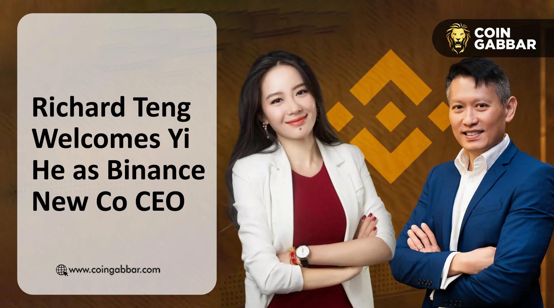 币安新任CEO何逸由邓锐确认，人事变动重大