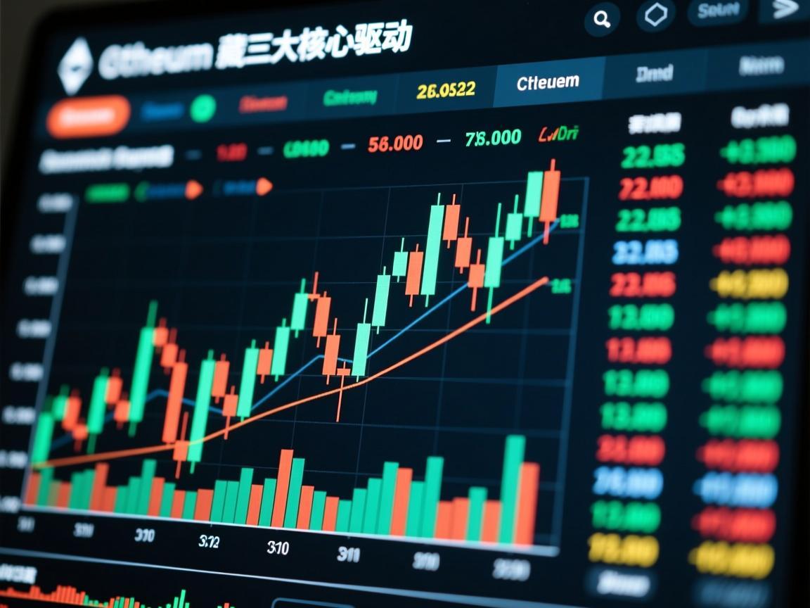 以太坊近期行情价格表,波动中藏机遇,市场关注三大核心驱动