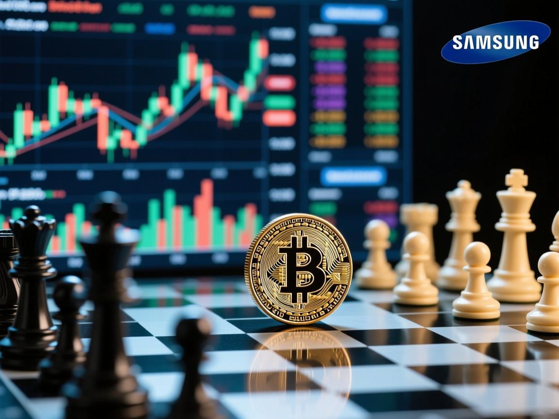 三星、比特币与股票价格表,科技巨头的加密棋局