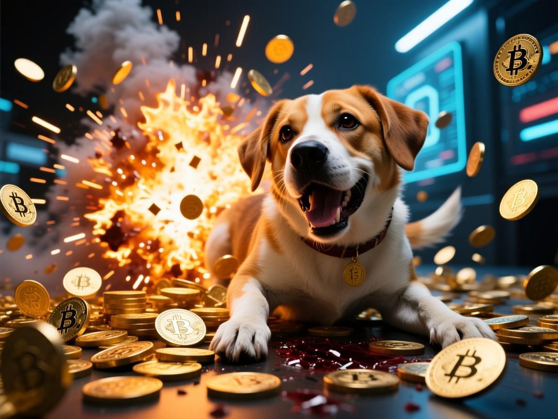 狗狗币爆跌爆仓，一场狂欢后的惨烈收割