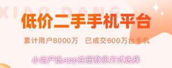 小当严选app如何登录