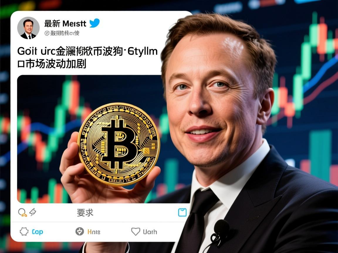 马斯克最新推文再掀狗狗币波澜，加密市场波动加剧