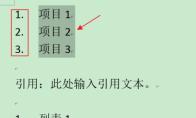 word怎么设置项目编号左侧编号数字为上标