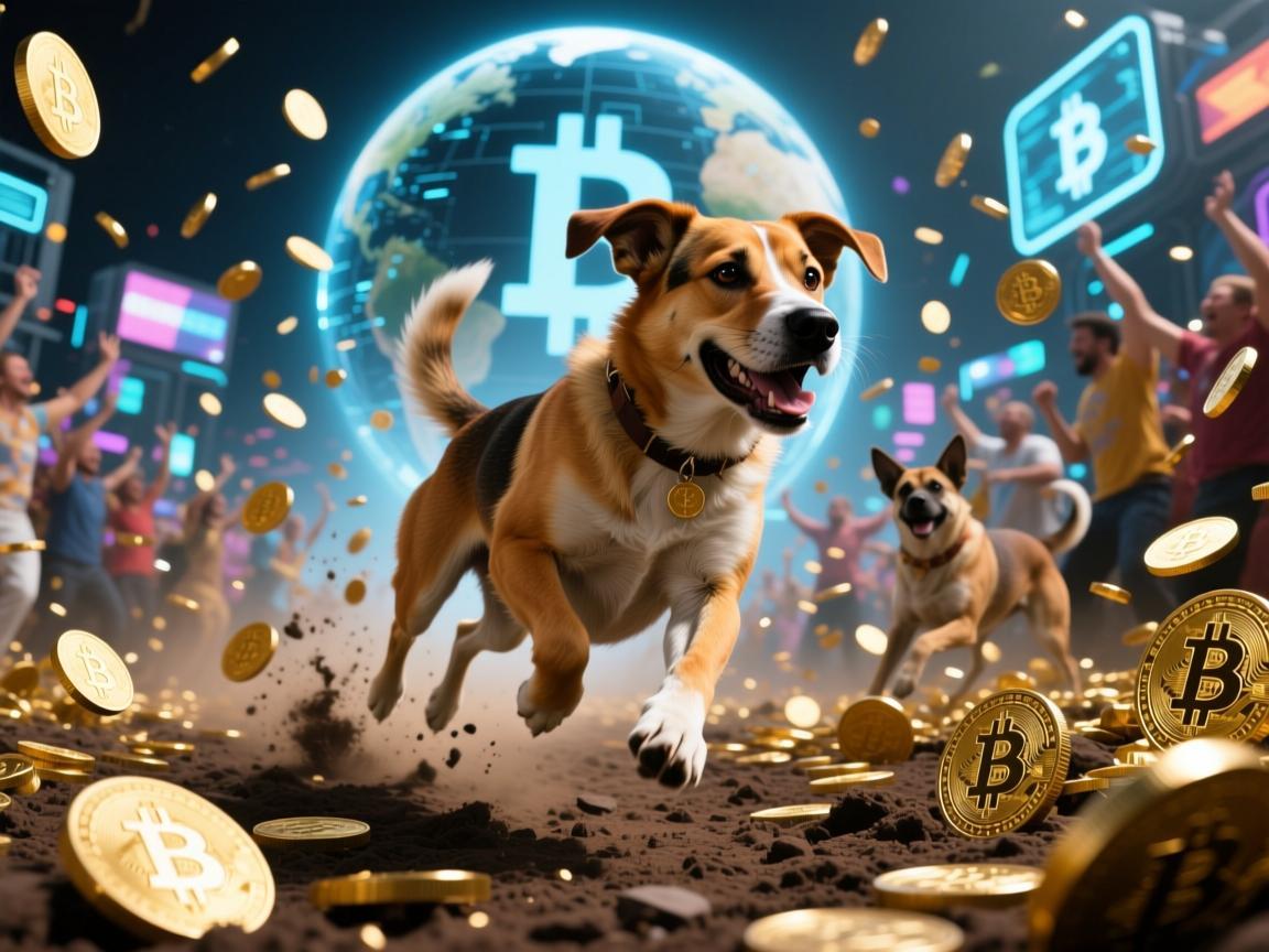 从狗狗狂奔到土狗遍地,加密世界的狂欢与警示